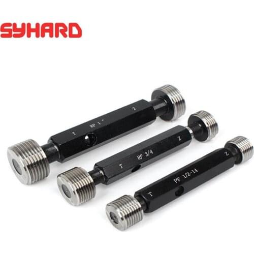 Straight Pipe RP Thread Plug Gauge RP 1/16 RP 1/8 RP 1/4 RP 3/8 RP 1/2 RP 3/4