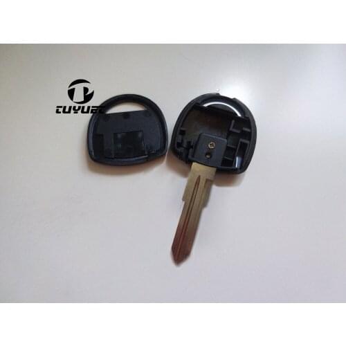 Blank Replacement Transponder Key Shell For Chevrolet Sail Left Side Car Key Blanks Case