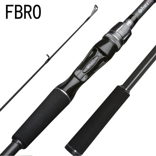 FBRO Spurs 1.98m 2.28m 2.58 3 Section Bait Casting Fishing Rod Travel Ultra Light Casting Spinning Boat Lure 7G-55G M/ML/MH Rod