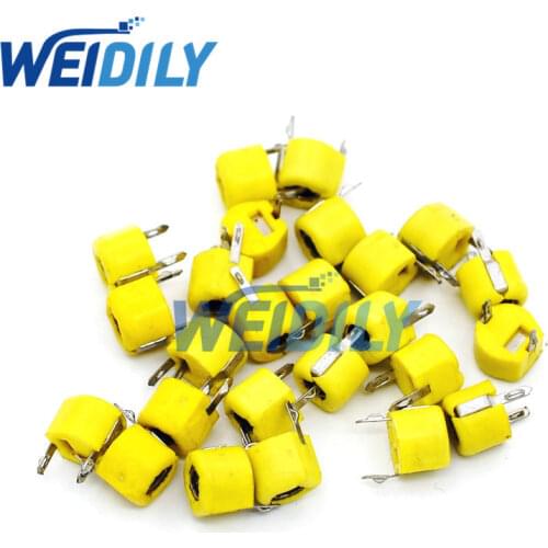 20PCS/LOT 40P 40PF 6mm JML06-1 DIP Trimmer Capacitor Adjustable Capacitor DIP Capacitance