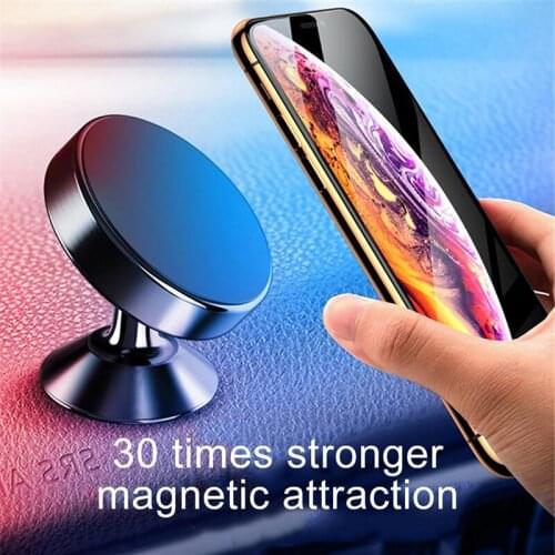 360° Rotable Mobile Phone Holder Air Vent Magnetic Car Stand GPS Navigation Universal Bracket For iPhone 11 Pro Max For Xiaomi