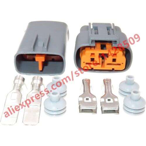 5 Set 2 Way Female And Male Sumitomo DL Series Automotive Connector With Terminals And Seals 6195-0060 6195-0057