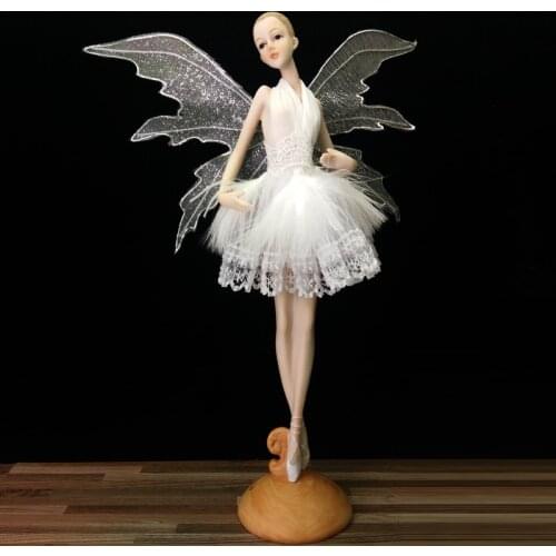 Resin Girl Doll Fairy Angel Home Garden Decoration Angels Sculpture Wedding Gifts Ballet Girl Ballet Women Wedding gifts
