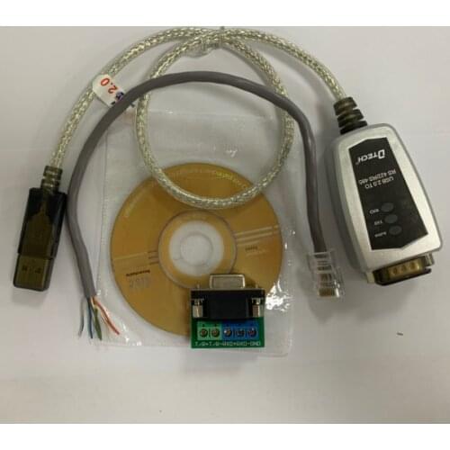 RS485 adapter communication cable for Lichuan A4 servies servo driver