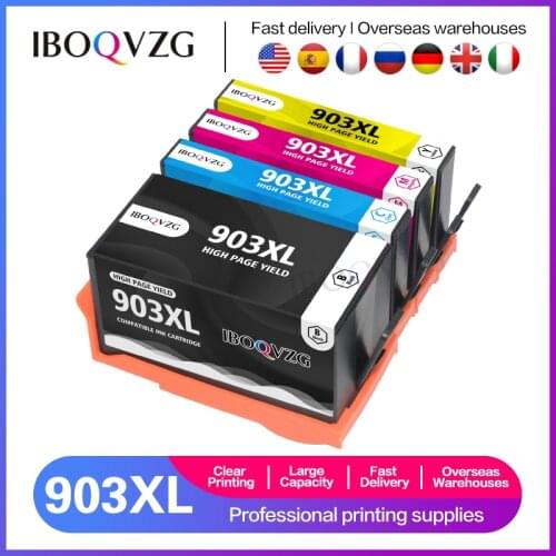 IBOQVZG Black 903 XL compatible ink cartridge for HP 6950 6960 6961 6963 6964 6965 6966 6968 6970 6971 6974 6975 6978 Officejet