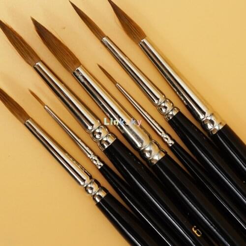 Raphael Brush 8413 Series,KOLINSKY Watercolor Brush,ROND - Details, Contours Et Retouches,ultra-precis Et Tres Nerveux