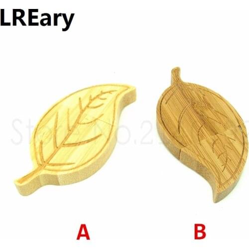 Hot fashion Wooden leaf usb flash drive tree leaves USB 2.0 Memory stick Magnetic pen drive 4GB/8GB/16GB/32GB u disk