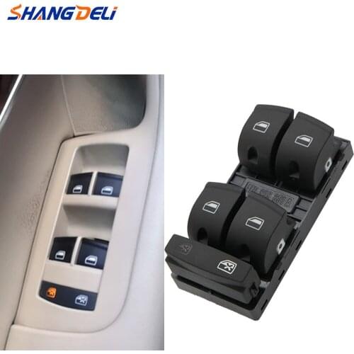 Front left Power Window Control Switch Car Window Lifter Switches Button for Audi A6L 2005-2011