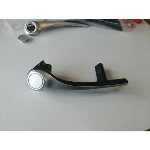 FOR RENAULT MEGANE 2 MK2 FRONT INNER DOOR INSIDE HANDLE CHROME GRAY ARMREST LEFT AND RIGHT KIT 7701476922 (2002-2005) MODEL