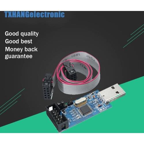 1pcs USBASP USBISP AVR Programmer USB ISP USB ASP ATMEGA8 ATMEGA128 Support Win7 64K
