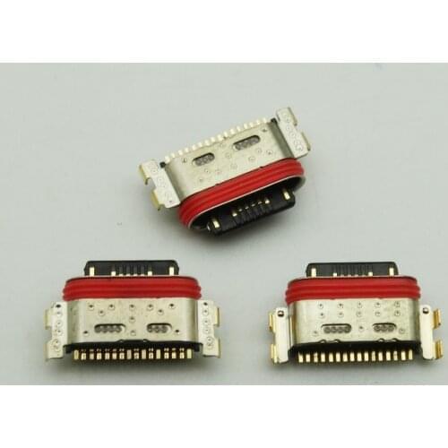 50pcs/lot Type-C USB Charger Connector For OPPO A5 2020 A9 2020 A11 A11X Micro USB Jack Charging Port Dock Female Socket