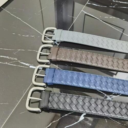 New Genuine Leather Belt For Man Belts Luxury Designer Cow Skin Male Strap Fashion Business Casual Trouser Waistband For Men