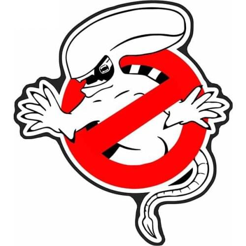 Coolest Alien Graphics Car Stickers Ghostbusters Decals Suitable for Laptop JDM RV Car Assessoires