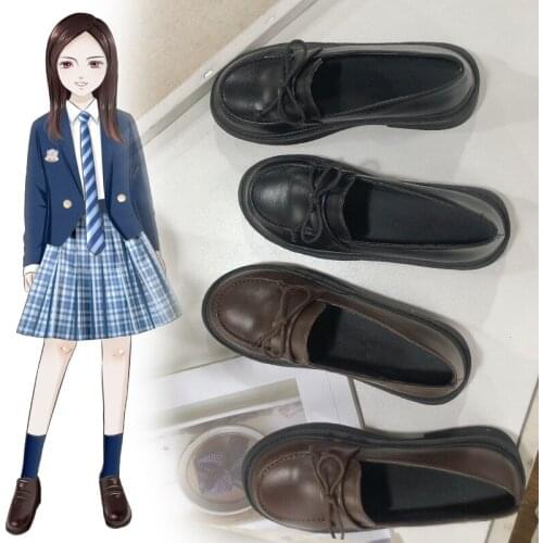 British style womens shoes 2020 new spring shoes ins net red retro small shoes female round head college style single shoes