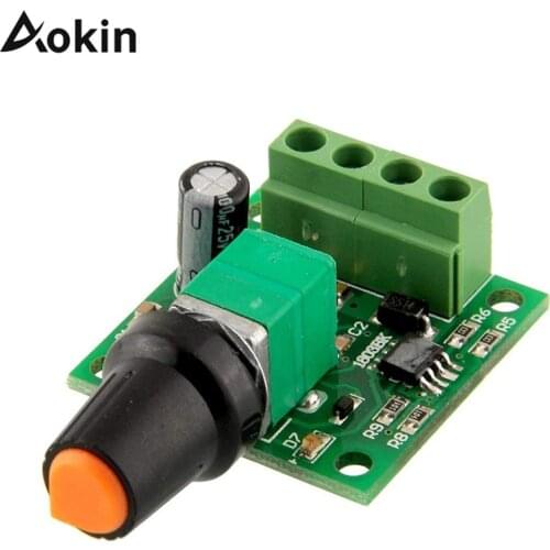 1.8v 3v 5v 6v 7.2v 12v 2A 30W DC Motor Speed Controller Mini DC Motor Speed Regulator controls PWM Adjustable Driver Switch