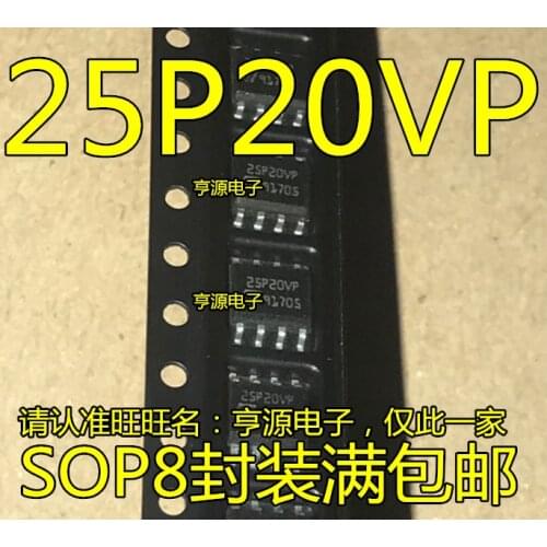 10PCS M25P20-VMN6TP 25P20VP SOP-8