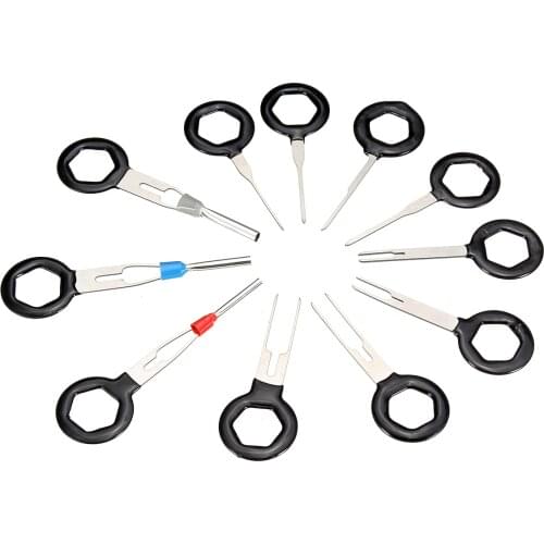 3/11pcs Terminal Removal Tools Car Electrical Wiring Crimp Connector Pin Extractor Kit Key Removal Extraction Tool