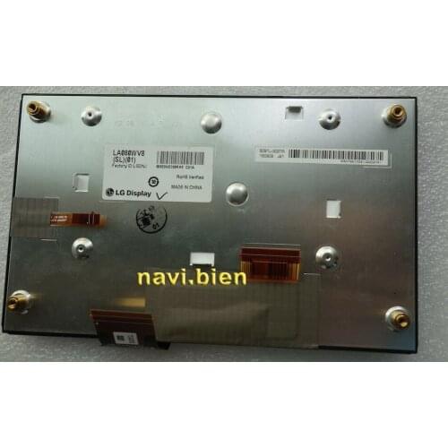 Brand new 8inch LCD display LA080WV8-SL01 LA080WV8(SL)(01) with touch screen panel for car DVD PGS navi