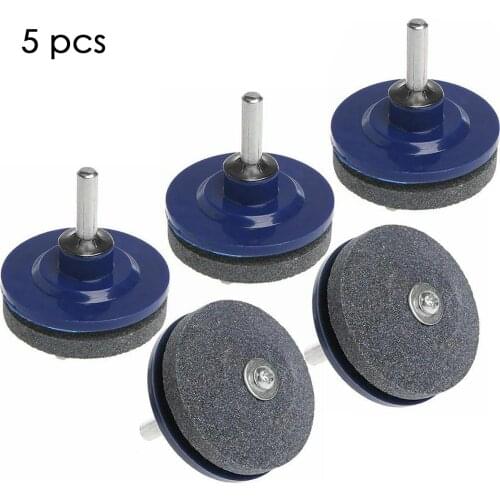 ANENG 5PCS Grinding Drill Sharpener Lawnmower Faster Rotary Drill Blade Sharpener Grinding Tool Garden Lawn Mower Parts