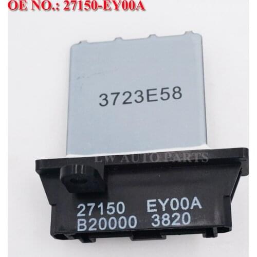 For Isuzu Rodeo D-Max X-Trail 2002 New Blower Motor Fan Heater Resistor 27150-EY00A 271502J000