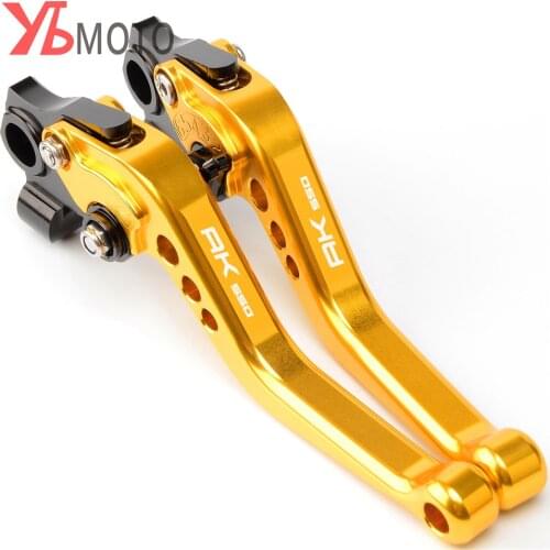 Fast Shipping Motorcycle CNC Aluminum Ajustable Brake Clutch short Levers For KYMCO AK550 2017-2018 2019 2020 Accessories
