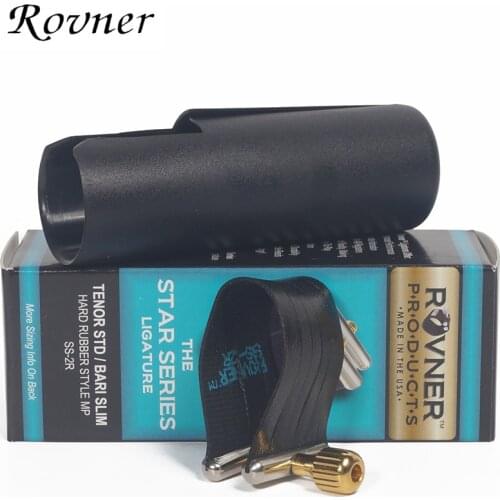 ROVNER SS-2R tenor bakelite Hard rubber mouthpiece special ligature