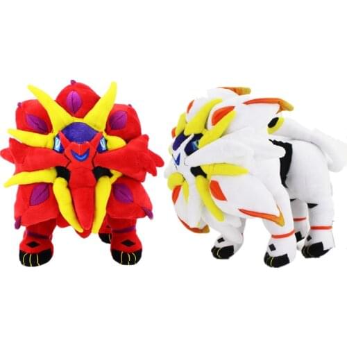 Pokemon Solgaleo Plush Soft Stuffed Animal Dolls Gift For Christmas Children
