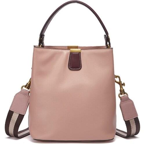 Bag 2021 new bag, single shoulder bag, womens bucket bag, modern womens bag, cow leather, summer trend