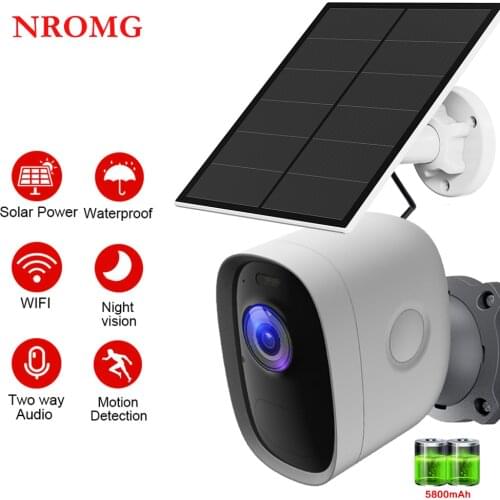 NROMG CCTV Cameras With Motion Sensor