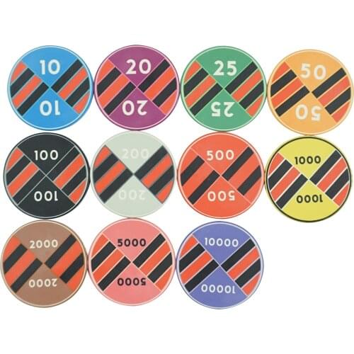 Professional Customizable Texas Hold'em Ceramic Custom Poker Chips Factory