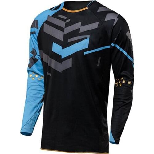 2021 NEW Mtb Fox Jersey Motocross Cycling Off Road Dirt Bike Riding MTB DH Mens Racing Long Sleeve Shirt Motorcycle