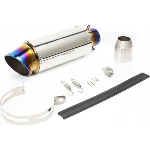 Universal 51mm Slip-on Modified Motorcycle Exhaust Pipe Muffler For Honda CBR125 CBR190 CBR400 CBR600 CBR100/YAMAHA R6 R25 R3