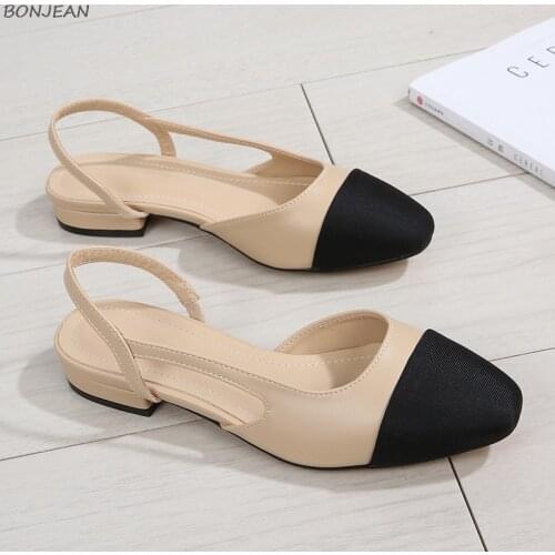 2020 Summer New Womens High Heel Sandals Fashion Mixed Color Close Toe Square Heel Ladies Shoes Party Womens Sandals Big Size