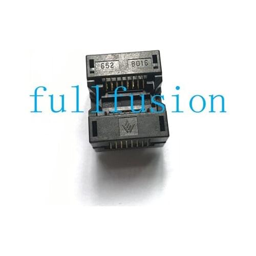 652B0162211 Wells-cti IC Test Socket SOP16 1.27mm Pitch Package Size 4.4mm Burn In Socket