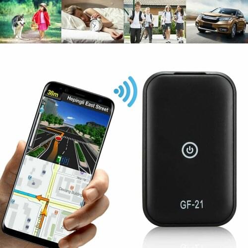Mini GF21 GPS Real Time Car Tracker Anti-Lost Device Voice Control Recording Locator High-Definition Microphone WIFI+LBS+GPS