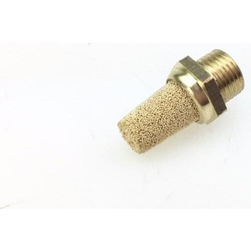 For Motorcycle Accessories Copper Muffler SL-M5-01-02-03-04 Silencer Pneumatic Filter Silent Solenoid Valve 10pcs