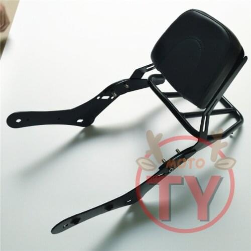 For Kawasaki Vulcan 650 S EN650 S650 2015 2016 2017 VN65 Tail Box Holder Guard Protection Cushion Parts Cargo Pad Backrest with