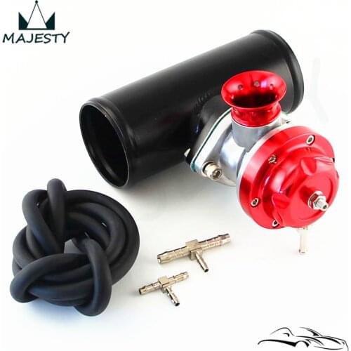 For Type-S/RS Turbo Charger BOV Blow Off Valve + 2.75" Alloy Flange Adapter Pipe