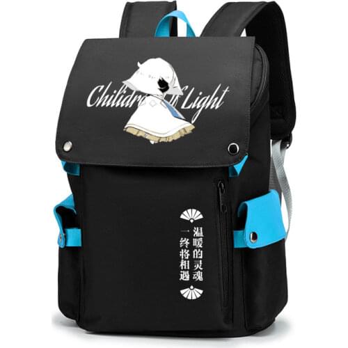 Game Sky:Children of Light Cosplay Unisex USB Charging Port Students School Large Capacity Bags Laptop Travel Backpack Gifts