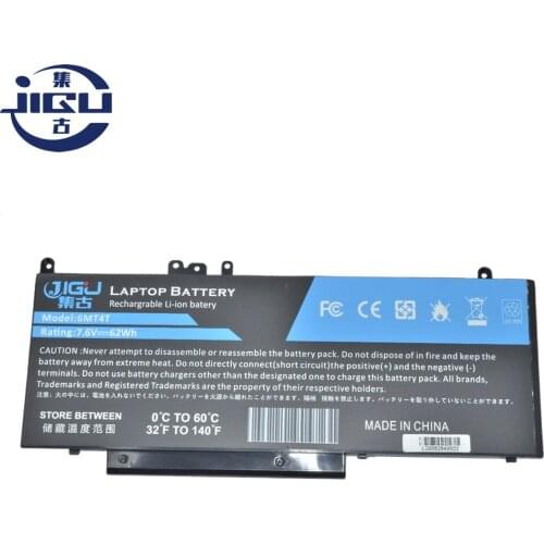 JIGU 7.6V 6MT4T F5WW5 79VRK PF59Y R0TMP VMKXM K3JK9 451-BBLN New Laptop Battery For DELL For Latitude E5450 Series E5550 E5570