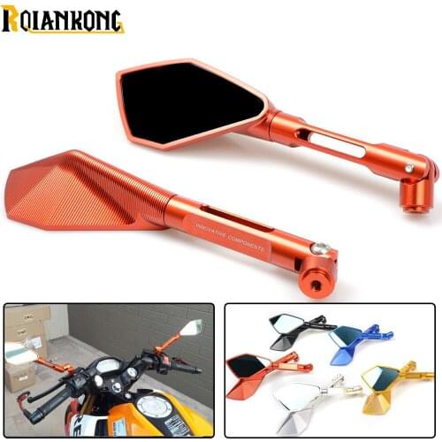 Motorcycle accessories Rearview side Mirrors CNC Aluminum for SUZUKI GSF Bandit 650 650S 1000 1200 1250 SV650 GSX750 650f GSR