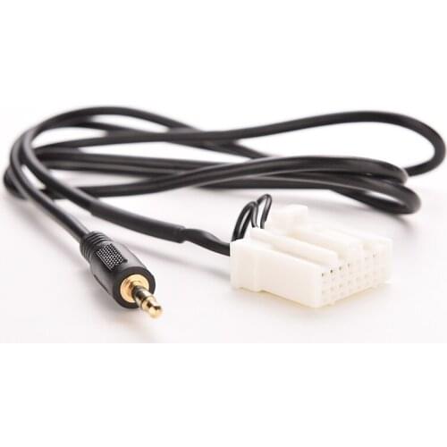 2020 New Jack AUX Audio MP3 Player Input Adapter Cable For Mazda 6/M6/M3 1Pcs 3.5mm