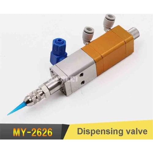New MY-2626 Suck Back Type Dispensing Valve Dispenser Valve Accessories Anti-drip Fine-tuning Dispenser Valve 4-7Kgf/cm 0.01ml
