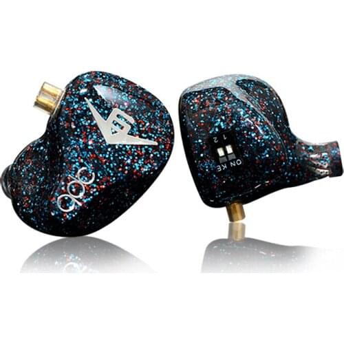 QDC Anole V6 Six-unit Balanced Armature 6BA professional HiFi In-ear Earphones Multi-tuning V6 Standard Edition