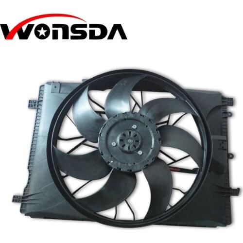 Fit for Mercedes-Benz w204/W212 Electric Fan Radiator Brushless Motor engine cooling condenser new aftermarket parts Assembly