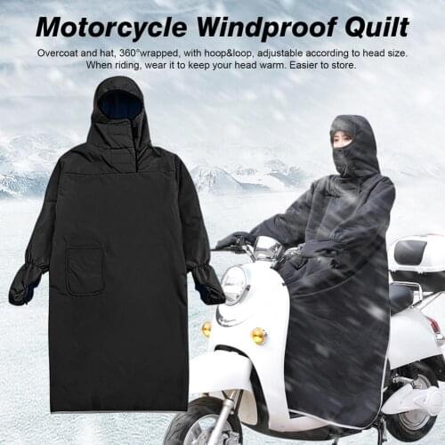 Scooters Leg Cover Knee Blanket Warmer For Vespa GTS Waterproof Windproof Motorcycle Winter Quilt PVC Rainproof Cloth Flannel