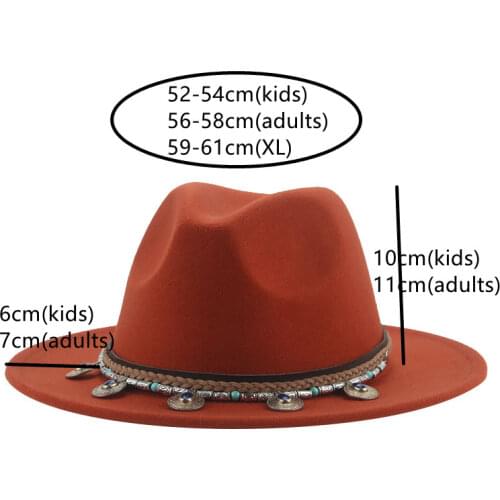 Fedora Hats Western Cowboy Hats for Women Winter Vintage Hats Black Wedding Formal Panama Derby Hats for Men Sombreros De Mujer
