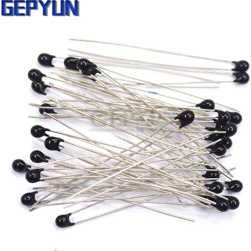 20pcs MF52AT MF52 B 3950 NTC Thermistor Thermal Resistor 5% 1K 2K 3K 4.7K 5K 10K 20K 47K 50K 100K Gepyun