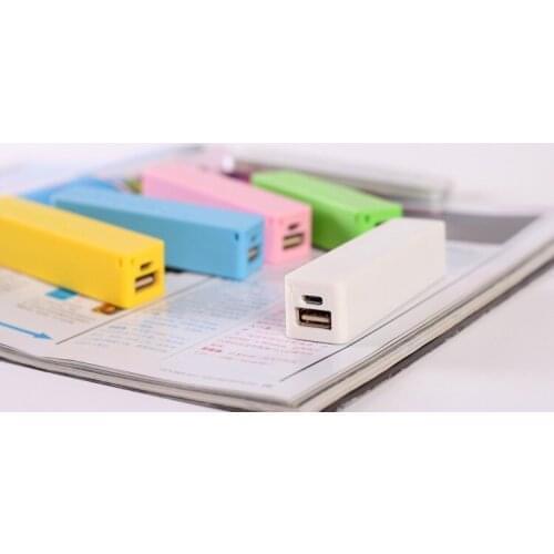 3 PCS Business Gift Custom Mobile Power 2600mAh Mini Phone Charging Power Bank(Global Shipping)