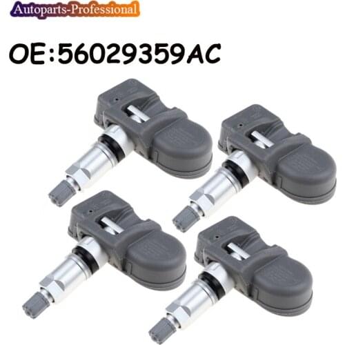 4 pcs/lot For 2009-2010 Dodge Ram 1500 Jeep,MOPAR TPMS Tire Pressure Sensor 433MHZ 56029359AC 56029359AB Car